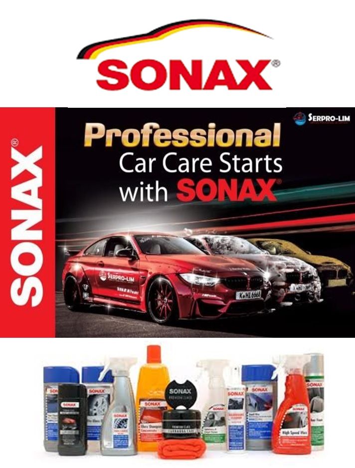 LINEA  COMPLETA  SONAX  ALEMANIA  DISPONIBLE  EN  PANDO  REPUESTOS